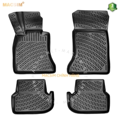 Thảm lót sàn ô tô nhựa TPU Silicon BMW 520i/523i/528i/535i 2010-2015 Facelift F10 Nhãn hiệu Macsim
