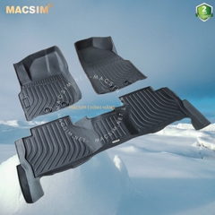 Thảm lót sàn xe ô tô Nissan Terra 2015-2020 (sd) Nhãn hiệu Macsim chất liệu nhựa TPE cao cấp màu đen