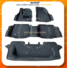 Thảm lót sàn ô tô 2 lớp cao cấp dành cho xe Ford Explorer 2011-2019 nhãn hiệu Macsim  chất liệu TPV