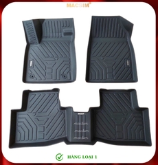 Thảm lót sàn xe ô tô MG5 (sd2) Nhãn hiệu Macsim chất liệu nhựa TPE cao cấp màu đen