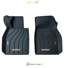Thảm lót sàn xe ô tô Porsche 911 Nhãn hiệu Macsim 3W chất liệu nhựa TPE đúc khuôn cao cấp - màu đen