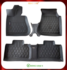 Thảm lót sàn xe ô tô Vinfast VF6 (sd) Nhãn hiệu Macsim chất liệu nhựa TPE cao cấp màu đen