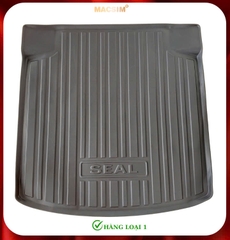 Thảm lót cốp xe ô tô BYD SEAL 2024+(cốp sau) Nhãn hiệu Macsim chất liệu nhựa TPE cao cấp màu đen
