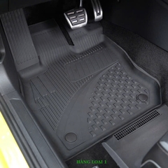 Thảm lót sàn ô tô nhựa TPE Silicon Hyundai I20  2020+ Black Nhãn hiệu Macsim