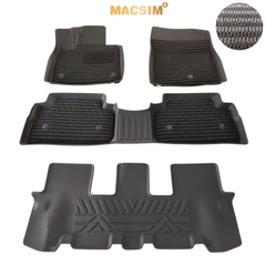 Thảm Lót Sàn Ô Tô Huyndai Santafe (2019-2023) Macsim – Dệt thô chuẩn phom, Sử dụng lâu dài (Mã 03)