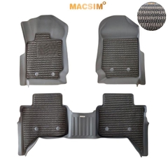 Thảm Lót Sàn Ô Tô Ford Ranger 2023+ Macsim – Dệt thô chuẩn phom, dễ vệ sinh (Mã 03)