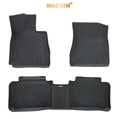 Thảm lót sàn ô tô Byd HAN Macsim - Tpe chuẩn phom, Sử dụng lâu dài (Mã 03)