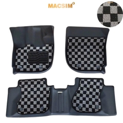 Thảm lót sàn ô tô Honda City  Macsim – Ca rô, chuẩn phom, Sử dụng lâu dài (Mã 03)