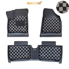 Thảm lót sàn ô tô Vinfast Vf5  Macsim – Ca rô, chuẩn phom, Sử dụng lâu dài (Mã 03)