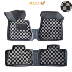  Thảm lót sàn ô tô Vinfast VF6 Macsim – Ca rô, chuẩn phom, Sử dụng lâu dài (Mã 03)