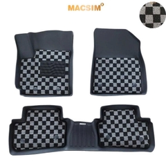  Thảm lót sàn ô tô Kia Seltos Macsim – Ca rô, chuẩn phom, Sử dụng lâu dài (Mã 03)