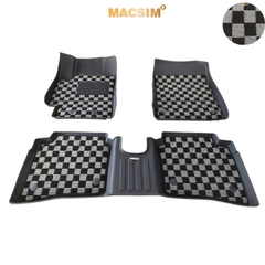 Thảm lót sàn ô tô Hyundai Accent 2024+ Macsim – Ca rô, chuẩn phom, dễ vệ sinh (Mã 03)