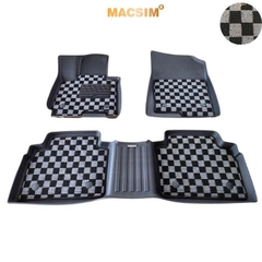  Thảm lót sàn ô tô Kia Sportage Macsim – Ca rô, chuẩn phom, dễ vệ sinh (Mã 03)