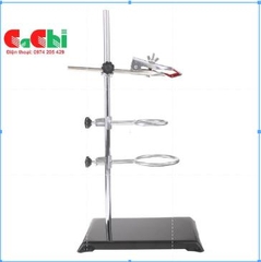 Bộ giá đỡ thí nghiệm tự làm thí nghiệm (gồm: 1 bộ chân đế, 1 bọ kẹp, 2 giá vòng, 1 kẹp cổ sinh hàn)
