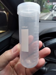 bộ 2 cái 	 Ống ly tâm đáy tròn 100ml (38x115mm) nắp vặn