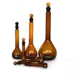 Bình định mức TT 25 ml, màu Nâu - TQ