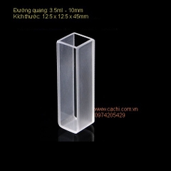 Cuvet thủy tinh 12.5x12.5x45mm