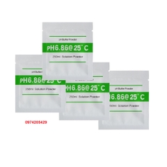 Gói chất chuẩn pH - 6.86 dùng chuẩn độ cho máy đo độ PH (Pha trong 250ml)