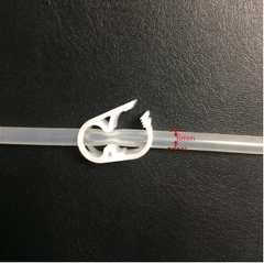 Khóa kẹp chỉnh lưu ống nhựa mềm 3-6mm (bộ 10 cái)