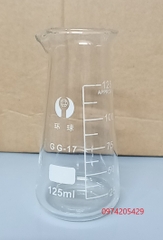 Cốc thủy tinh cao thành 125ml