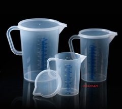 Ca nhựa 1000ml vạch xanh không nắp