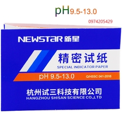 Giấy đo pH 9,5-13 của Newstar dạng tệp