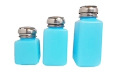 Chai đựng cồn 200 - Xanh da trời