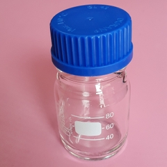 chai trung tính, GL 45 100ml; + nắp (Duran)