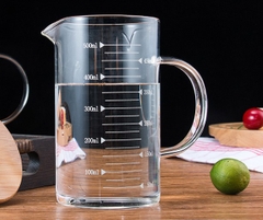 Ca thủy tinh chia vạch nắp gỗ 500ml