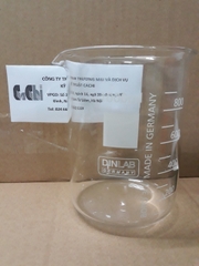 Cốc thủy tinh 1 lít - Dinlab
