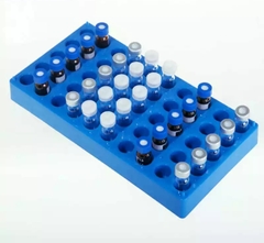 Giá đựng lọ thủy tinh 2 ml ( xanh)