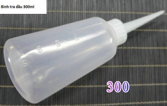 Bình tra dầu 300ml - Trắng