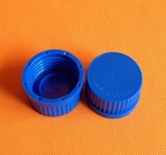 Nắp chai trung tính GL45 - màu xanh