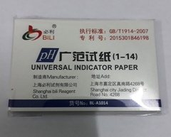 Giấy thử pH 1-14 dạng tệp