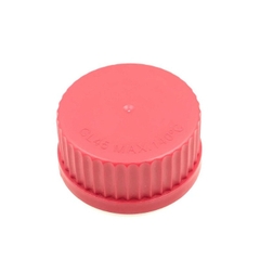 Nắp chai trung tính GL45 - màu đỏ