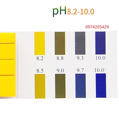 Giấy đo pH 8,2-10 của Newstar dạng tệp