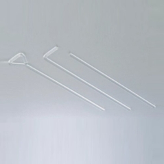 Que gạt chữ L bằng thủy tinh