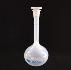 Bình định mức nhựa 1000ml
