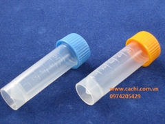 Bộ 10 cái Ống cryo 5 ml (nắp cam)