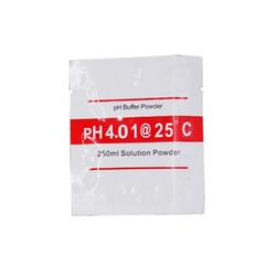 Gói chất chuẩn pH - 4.01 dùng chuẩn độ cho máy đo độ PH (Pha trong 250ml)