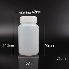 Bộ 5 Chai nhựa 250ml MR-TQ