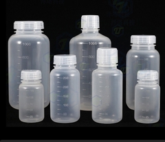 Chai nhựa pp miệng rộng có chia vạch 125ml