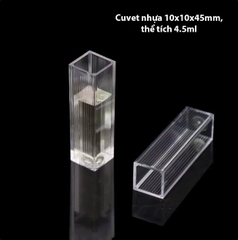 Bộ 4 cái Cuvet nhựa 12.5x12.5x45mm