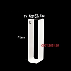 Cuvet thạch anh 10x10x45mm
