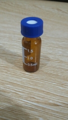Lọ thủy tinh 2 ml - nâu dùng cho máy sắc ký (cái)