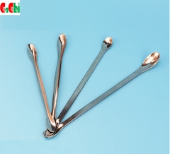 Thìa inox 2 dầu dài 18cm