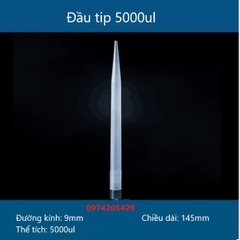 Đầu tip 5000 ul (đường kính 9mm), Túi 300 tip