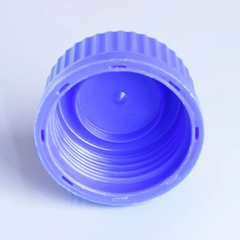 Nắp chai trung tính GL45 - màu xanh