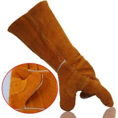 Găng tay hàn màu vàng