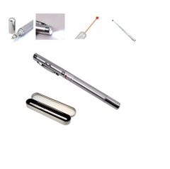 Bút trợ giảng 4 in 1 gồm đèn laser - bút viết - dụng cụ chỉ dẫn- đèn chiếu sáng